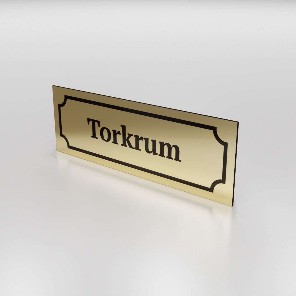 Torkrumsskylt - Tydlig markering för torkningsområden.